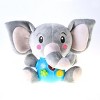 JuzToys Plush Elephant Infant Toys, Cute Stuffed Aminal Light Up Baby Toys Newborn Baby Musical Toys for Infant Babies - 3 of 4