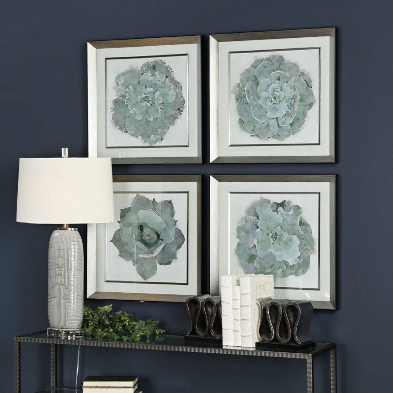 Uttermost Natural Beauties 22 1/4" Square 4-Piece Framed Wall Art Set, 3 of 4