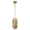 Livex Lighting Greenwich 1 - Light Pendant in  Natural Brass - 3 of 4