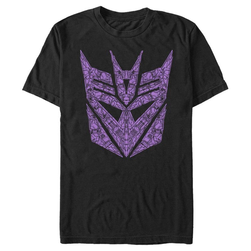 Men's Transformers Decepticon Parts Logo T-Shirt, 1 of 6