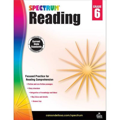 Spectrum Reading Workbook, Grade 6 - (Paperback)