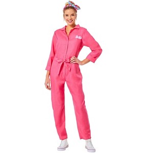 Barbie Barbie Pink Power Jumpsuit Adult Costume - 1 of 2