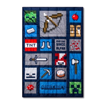 target minecraft comforter