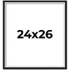 PosterPalooza | Flat Silver Picture Frame - UV Acrylic, Foam Board Backing, Hanging Hardware - 2 of 4