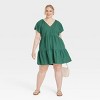 Women's Flutter Short Sleeve Woven Mini Skater Dress - Universal Thread™ - 3 of 3