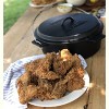 Bayou Classic 10-qt Pre-Seasoned Cast Iron Chicken Fryer Features Cast Iron Domed Lid Cool Touch Coil Handle Perfect - 3 of 3