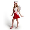 Joyfy Halloween Cosutme for Girls Devil or Angel Costume - Halloween Role Play Set with Wings & Headband, Cute & Scary  Dress-Up Outfit - 2 of 4