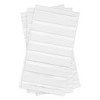 Smarty Had A Party White w/ Silver Stripes Paper Dinner Napkins - 600 pcs - 2 of 4