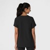 Wink Nova Women's Drop Shoulder Boxy Scrub Top - 2 of 4