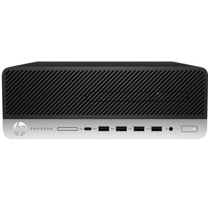 HP 600 G5-SFF Certified Pre-Owned PC, Core i7-8700 3.2GHz, 32GB, 1TB M.2-NVMe, Win11P64, WIFI, Manufacture Refurbished - 1 of 3