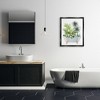 Stupell Industries Mixed Plant Leaves Antique Bathroom Tub, 25" x 31" - 2 of 4