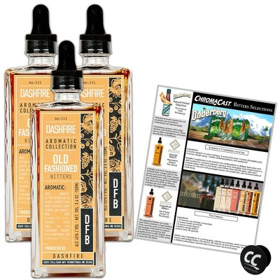 Dashfire 3 Pack Hibiscus Cocktail Bitters 100ml