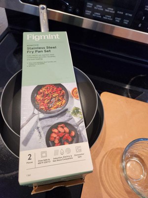 1.5qt Nonstick Ceramic Coated Aluminum Sauce Pan Cream - Figmint