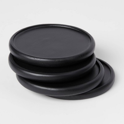 4pk Stoneware Modern Diamond Coasters - Threshold™ : Target