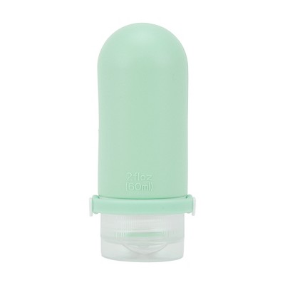 Unique Bargains Portable Leak-proof Strap Silicone Pump Bottle 1 Pc