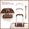 Whisen 5-Piece Set(20/24/28 in.)   Luggage Sets Lightweight Suitcase with TSA Lock and Rotating Wheels - 4 of 4