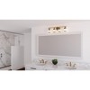 Quoizel Lighting Isla 4 - Light Vanity in  Weathered Brass - 4 of 4