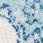 cream/turquoise