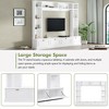 NicBex TV Stand for 78 Inch TV with Cabinets and Open Shelves,TV Entertainment Center with Bookshelves,Modern TV Console Table for Living Room - 4 of 4