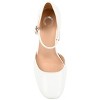 Journee Womens Hesster Mary Jane Mid Block Heel Square Toe Pumps - 4 of 4