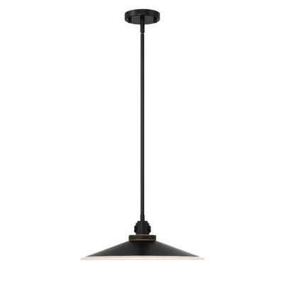 Eurofase Lighting Deckard 1 - Light Pendant in  Gold/Black