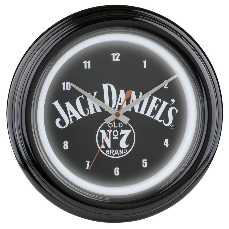 LED Old No. 7 Decorative Accent Clock - Jack Daniel&#39;s, 1 of 5