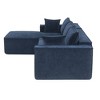 Maliang  109'' x 68" Sectional Sofa Set, Upholstered Compressed Sofa for Living Room, Bedroom, Salon - 3 of 4
