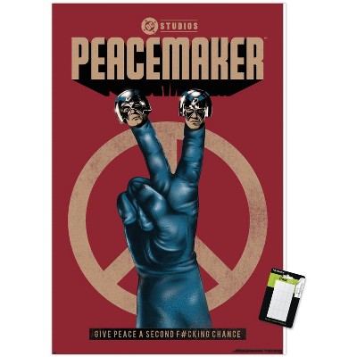 Trends International DC Studios Peacemaker: Season 2 (2025) - Give Peace A Second F#cking Chance Unframed Wall Poster Prints