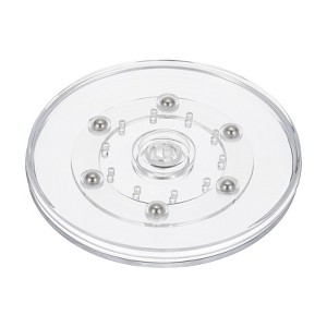 Unique Bargains High-Strength Plastic 360-Degree Rotating Design Durable Anti-slip Rotating Swivel Stand - 1 of 4