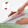 Aoibox Waterproof Queen Mattress Protector Breathable Bamboo Rayon 8-21 Inch Deep Pocket Noiseless Odor Resistant Hypoallergenic - 3 of 4
