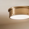 Kichler Lighting Serca 3 - Light Flush Mount in  Brushed Natural Brass - 4 of 4