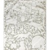 Manual Woodworkers and Weavers Burlap Woodland Throw Blanket, 30 x 40 Inches, Rustic Nature-Inspired Design, Soft and Durable Accent Blanket - 3 of 3