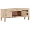 vidaXL TV Stand 43.3 in.x13.8 in.x18.1 in. Solid Wood Mango - 2 of 4