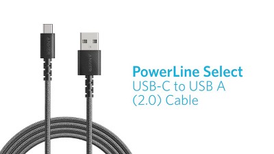 Bestphones  Cable Anker Powerline Select +Usb C To Usb C 2.0 1m Noir