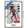 Trends International Netflix Stranger Things: Season 5 (2025) - Demogorgon Classified Framed Wall Poster Prints - 3 of 4