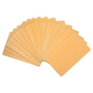 Unique Bargains Anodized Aluminum Laser Engraving Double Side Printable Business Card 15 Pcs - 1 of 4