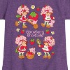 Girls' - Strawberry Shortcake - Vintage Grid-Toddler And Youth Girls Fitted Short Sleeve Graphic T-Shirt Fitted Short Sleeve Graphic T-Shirt - 2 of 4