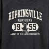 Women's - Instant Message - Hopkinsville Kentucky Lightweight French Terry Wide Neck Long Sleeve Graphic Shirt - 2 of 4