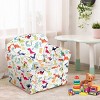Toddler Children Single Sofa Armrest Chair Furniture Cute Gift for Kids - 2 of 4