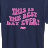 Women's - Barbie - Best Day Ever Short Sleeve Graphic T-Shirt - 2 of 4