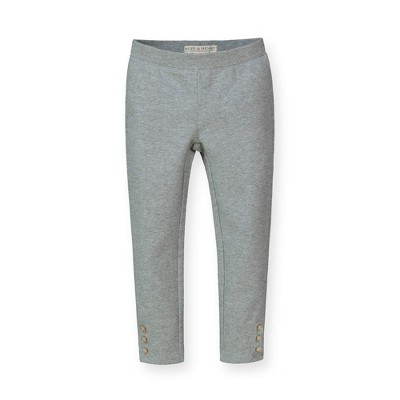 Hope & Henry Girls' Button Cuff Ponte Pant, Kids