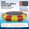 VEVOR Inflatable Water Bouncer, 17ft Recreational Water Trampoline, Portable Bounce Swim Platform with 5-Step Ladder & Electric Air Pump - 4 of 4