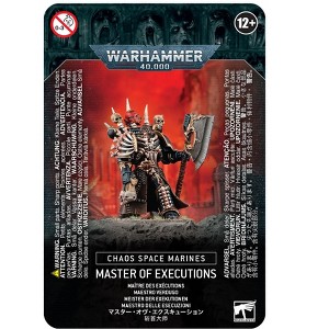 Warhammer 40000: Chaos Space Marines - Master of Executions - 1 of 1
