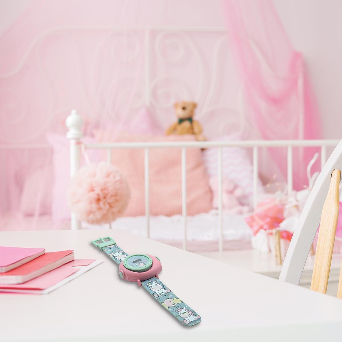 Lexibook Unicorn Adjustable projection watch digital screen, 20 images of Unicorn, for Children - thumbnail 5