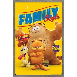 Trends International The Garfield Movie - Family Style Framed Wall Poster Prints - 1 of 4