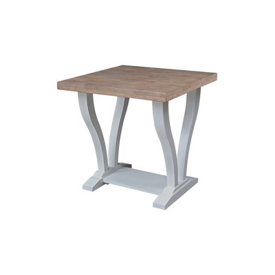 Lacasa Solid Wood End Table - International Concepts