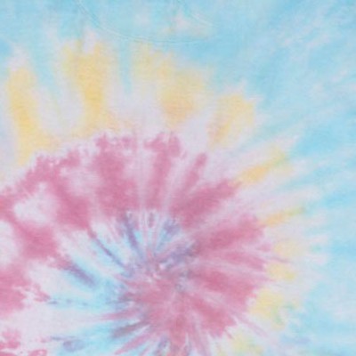 blue/pink/light yellow