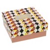 FAO Schwarz Holiday Crystal Stone, Reindeer Puppy and Candy Cane Stud Trio Earring Set - 3 of 3