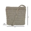 CTM Women's Crochet Crossbody Handbag - 3 of 4