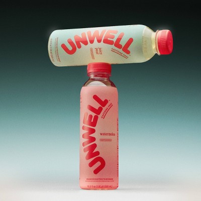 Unwell Hydration No Caffeine Watermelon Sports Drink - 16.9 fl oz